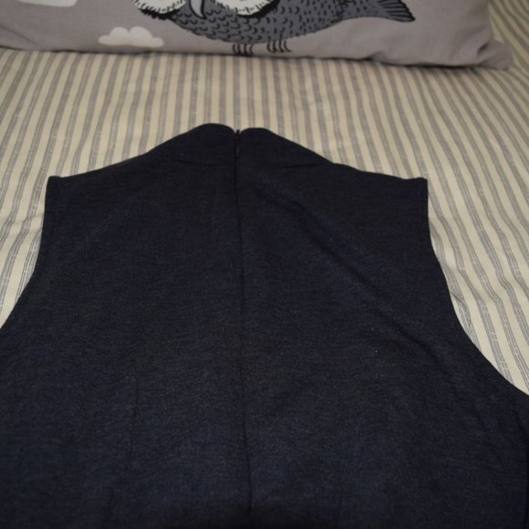 Marc New York Performance Heather Ink Pocket Waist-Tie Jumpsuit M - Picture 8 of 8